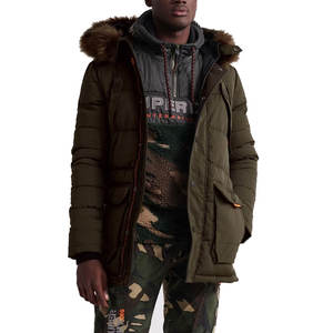 Parka pour homme de style tendance, col montant, qualité supérieure, imperméable et respirante, automne-hiver, prix abordable - Product Image 1