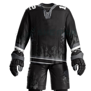 La mejor calidad, uniforme de hockey sobre hielo sublimado personalizado transpirable, top de nombre de equipo personalizado para uso individual o en equipo con precio barato - Product Image 3