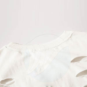 T-shirts coupe ample pour hommes en coton 100% vieilli Offre Spéciale respirant Street Wear - Product Image 3