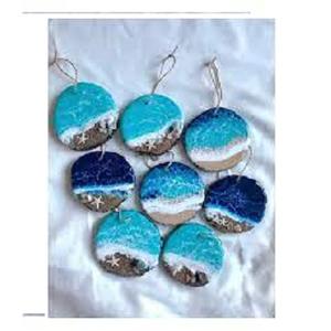 Pendiente de resina de la mejor calidad, pendiente de resina multicolor a precio de exportación - Product Image 2