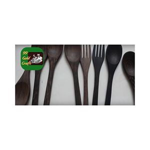 ช้อนไม้สักด้ามยาวสำหรับทำซุปกาแฟขนมใช้ทำขนมขายส่งจากเวียดนาม - Product Image 1