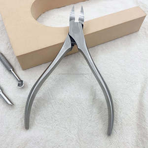 Ciseaux coupe-ongles en acier inoxydable de beauté professionnelle pince à cuticules en Silicone pour manucure pédicure élimination de la peau morte - Product Image 5