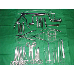 Juego de Craneotomía con porta agujas Elevadores Retractores e instrumentos de corte óseo Juego de instrumentos de craneotomía Premium - Product Image 6