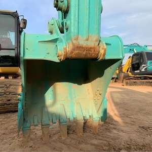รถขุดไฮดรอลิกตีนตะขาบ Kobelco SK140 มือสอง ขนาด 14 ตัน พร้อมมอเตอร์วาล์ว Kawasaki อุปกรณ์ก่อสร้างขนาดกลางมือสอง - Product Image 3