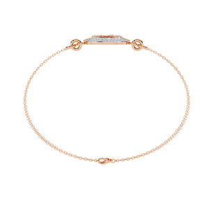 Magnifique bracelet et jonc en or 18 carats avec diamants de laboratoire, accessoire de bijouterie luxueux - Product Image 4