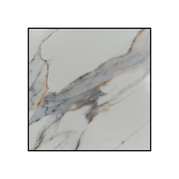 Carreaux de sol en porcelaine émaillée polie 600x600mm, carreaux modernes adhésifs de luxe pour intérieurs