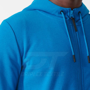 Style unique respirant hommes fermeture éclair sweats à capuche Offre Spéciale nouveauté basiques coton mélangé fermeture éclair sweats à capuche pour hommes - Product Image 4