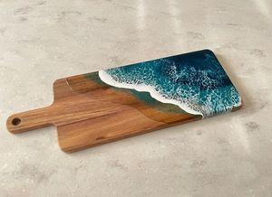 Cuisine en bois et résine en forme de poisson écologique élevé Hôtel planche à découper blocs de charcuterie personnalisation de STAR CRAFTS INDIA - Product Image 5