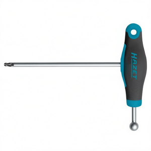Llave TORX con mango en T Hazet, llaves hexagonales duraderas con cabezal esférico para un uso conveniente - Product Image 2