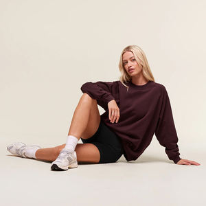 Sudaderas de gran tamaño para mujer Sudaderas con logotipo personalizado para mujer Calidad Premium Elección perfecta para minoristas y compradores a granel - Product Image 4