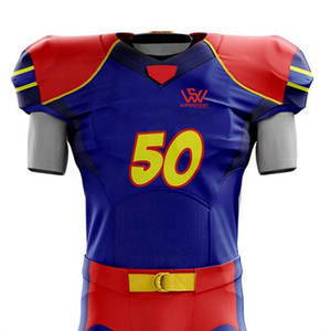 Uniforme de fútbol americano de secado rápido hecho en Pakistán, uniforme de fútbol americano de estilo moderno - Product Image 3