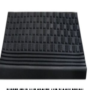 Tapis d'entrée en caoutchouc antidérapant, design texturé, écologique, lavable, anti-fatigue, intérieur/extérieur - Product Image 1