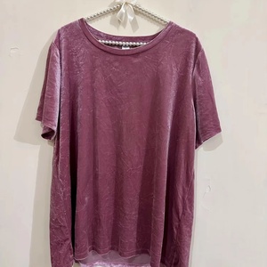 เสื้อยืดคอตตอน 100% พิมพ์ลายซิลค์สกรีนด้านหน้า เป็นมิตรต่อสิ่งแวดล้อม ระบายอากาศได้ดี ทรงปกติ หนานุ่ม ไซส์ใหญ่ คอเสื้อแบบดิบ - Product Image 1