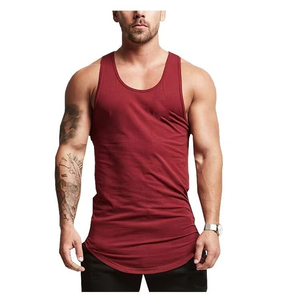 Débardeurs hommes sans manches printemps vêtements de rue haut dernier coton respirant hommes jaune personnalisé imprimé sans manches débardeurs à vendre - Product Image 4