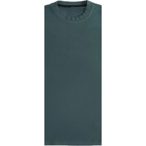 เสื้อยืดแขนสั้นลำลองผู้ชายไซส์ใหญ่ สีน้ำเงิน ปักโลโก้คุณภาพสูง ปรับแต่งได้ น้ำหนัก 220 กรัม ผ้าออร์แกนิค 100% - Product Image 3