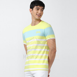เสื้อยืดผ้าแคนวาสสำหรับผู้ชายผ้าใยไผ่ระบายอากาศน้ำหนักเบาดีไซน์แฟชั่นแขนสั้นแห้งเร็ว - Product Image 4