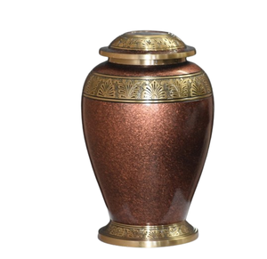 Urnas para Cenizas Funerarias para Adultos, Urna Funeraria Grande de Plata Blanca Jali para Cenizas de Seres Queridos, Tamaño 10.5 Pulgadas y 220 Cu. en - Product Image 4