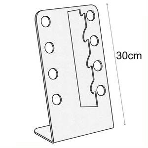 Best Price Acrylic Optical Wall <strong>Display</strong> <strong>Rack</strong> for Advertising <strong>Frame</strong> Eyeglasses <strong>Display</strong> Stand <strong>Rack</strong> With Wheels - Product Image 3