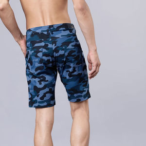 Novedad de 2025, pantalones cortos informales cómodos hechos de algodón para hombre con detalles de puntadas limpias, pantalones cortos informales lisos, pantalones cortos perfectos para hombre - Product Image 4