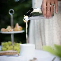 Carafe en métal artisanale écologique, pichet à eau décoratif rustique pour la maison, style américain, aménagement de la maison haut de gamme, moderne