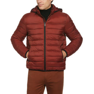Vestes matelassées en polyester à bulles écologiques, personnalisées, en gros, pour l'hiver, chaudes, avec capuche - Product Image 4