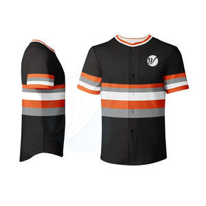 Maillot de baseball pour homme 100% polyester respirant et grande taille Meilleure qualité OEM Service Prix - Product Image 1