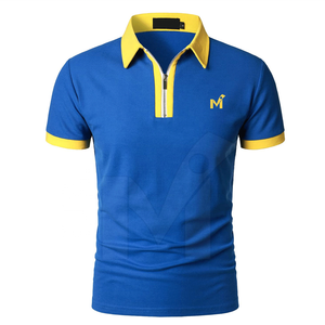 Polos de hombre de alta calidad al por mayor, polos de manga corta cómodos personalizados para hombre, polos a granel en tallas personalizadas, muestra gratis - Product Image 1