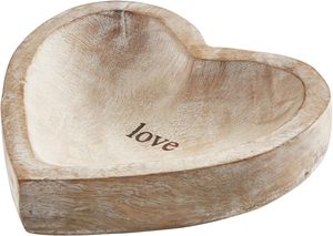 Offre Spéciale de haute qualité en bois d'acacia bol de service en forme de coeur élégant décor de maison de noël Accent Unique DERNIÈRE tendance Heartwood - Product Image 4