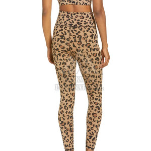 Leggings de yoga à taille élastique de style tendance, qualité supérieure, best-seller, leggings pour femmes fabriqués au Pakistan - Product Image 3
