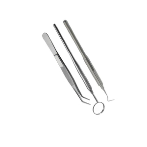 Examen Dental Kit Dental de acero inoxidable de alta calidad Herramientas profesionales de cuidado bucal Eliminación de placa Kit de Cirugía de aliento fresco Manual - Product Image 2