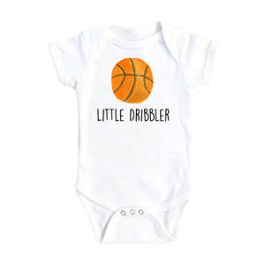 Divertido y Lindo Body para Recién Nacido, Ropa de Baloncesto para Bebés Niños y Niñas, Diseño Novedoso - Product Image 1