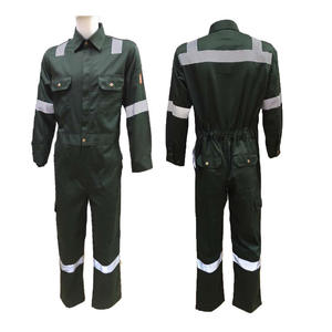 Ropa de trabajo industrial ignífuga de seguridad negra al por mayor para la minería - Product Image 5