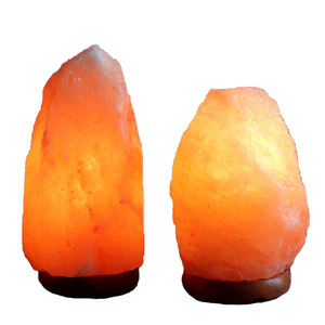 Lámpara de sal de cristal decorativa para el hogar de forma Natural pura del Himalaya lámpara de noche exquisita - Product Image 2