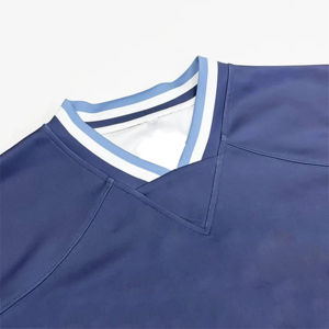 Ropa de calle personalizada, estilo Retro americano Vintage con malla de béisbol clásica, camiseta cuadrada de fútbol para hombre, Francia - Product Image 5