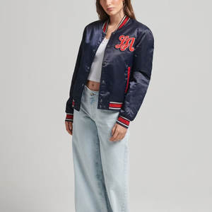 Chaquetas Letterman Cómodas Hechas con Materiales de Alta Calidad, Chaquetas Letterman Ligeras de Primera Calidad para Mujer - Product Image 3