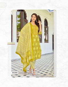 Latest Classy Cotton Print Kurtis Pant and Dupatta Collection for Women - Product Image 2