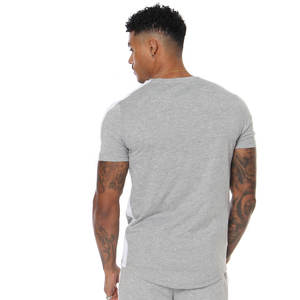 Camiseta de manga corta de compresión 100% de algodón, camiseta de marca personalizada de alta calidad - Product Image 6