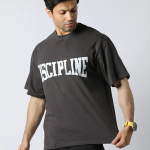 Ropa deportiva activa estampada con logotipo personalizado, ropa de gimnasio, camisa de poliéster de gran tamaño y LICRA, ajustada en blanco de alta calidad para hombre - Product Image 5