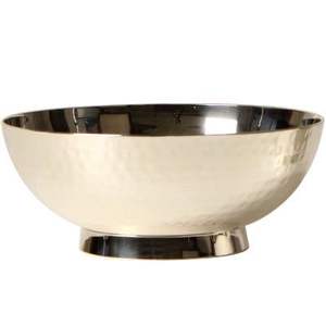 Bol en métal argenté de luxe pour les maisons haut de gamme Salade Riz Céréales Bol pour et utilisation en restaurant Tabletop - Product Image 4