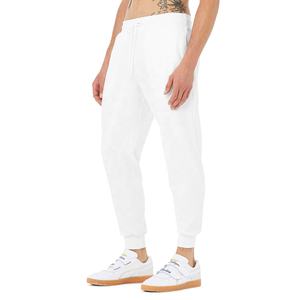 Pantalon de jogging unisexe taille haute, logo personnalisé, pantalon en molleton décontracté avec tissu en toile, style en molleton français pour homme - Product Image 1