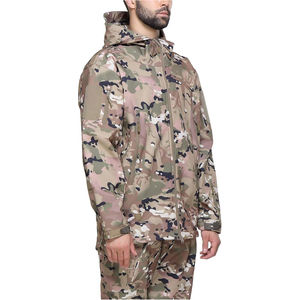 Chaqueta Táctica Unisex para Otoño e Invierno, Impermeable, Cortavientos, de Punto, con Forro Polar, Transpirable y Cálida - Product Image 5