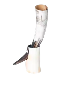 ฮอร์นดื่มไวกิ้งพร้อมแตรยืนขายส่งผู้ผลิตโดยงานฝีมือเสี้ยว - Product Image 2