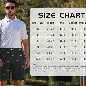 Pantalones Cortos de Playa para Hombre, con Cintura Elástica, Estampados, Transpirables, Casuales, para Verano, Pesca, con Decoración de Patrón Sólido - Product Image 6