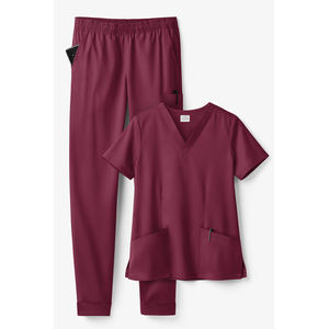 Uniforme de hospital OEM al por mayor para mujer, uniforme médico de lona cómodo, ropa de Enfermería de nuevo estilo - Product Image 4