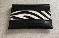 Derniers portefeuilles conçus avec du cuir de cheveux fabriqués sur mesure Portefeuille disponible à vendre par les exportateurs