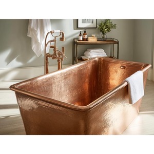 Diseño clásico de la mejor calidad, recién llegado, bañera independiente de cobre con patas sin desbordamiento - Product Image 6