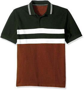 100% Polos de algodón Precio barato Moda para hombres Polos casuales con logotipo personalizado Ventas al por mayor Servicio OEM - Product Image 1