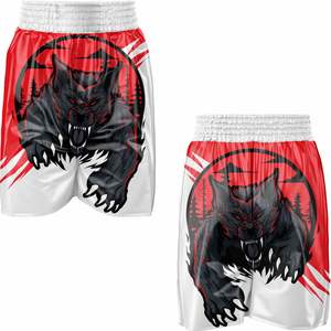 Pantalones Cortos de MMA Personalizados de Alta Calidad, Diseño Personalizable, Ropa Deportiva Estampada para Entrenamiento de Artes Marciales - Product Image 3