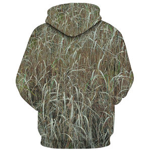 Sudadera con Capucha de Caza de Gran Tamaño para Hombre, Estilo Urbano, con Estampado Personalizado, Camuflaje, Manga Larga, para Venta en Línea - Product Image 5