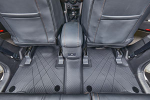Tapis de sol de voiture anti-dérapant imperméable de qualité supérieure EKRauto ensemble complet en cuir <span class=keywords><strong>Tesla</strong></span> modèle S 10mm d'épaisseur 3 pièces affaires - Product Image 5